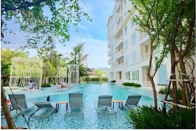 Summer Huahin Condo612,Near Beach&Cicada,Beautiful Swimming Pool Bagian luar foto
