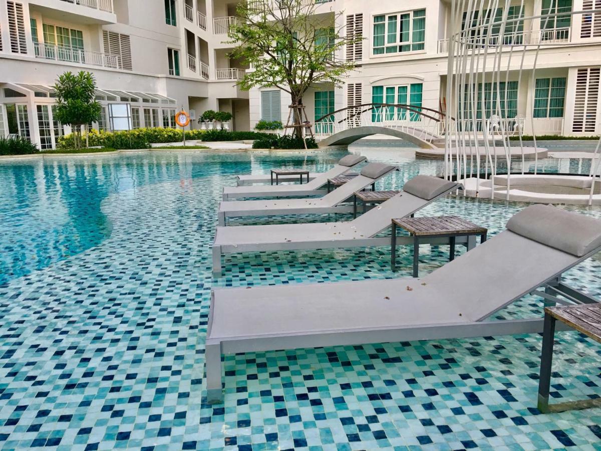 Summer Huahin Condo612,Near Beach&Cicada,Beautiful Swimming Pool Bagian luar foto